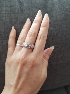 18kt Gold Princess Ring • Meli Gioifelli • Certificate + Gift Box